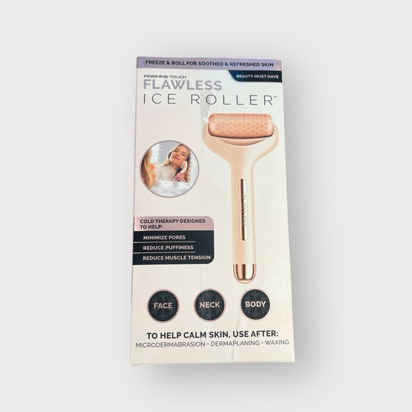 FInishing Touch Flawless Ice Roller - Microdermabrasion, Dermaplanning, Waxing - Picture 3 of 3